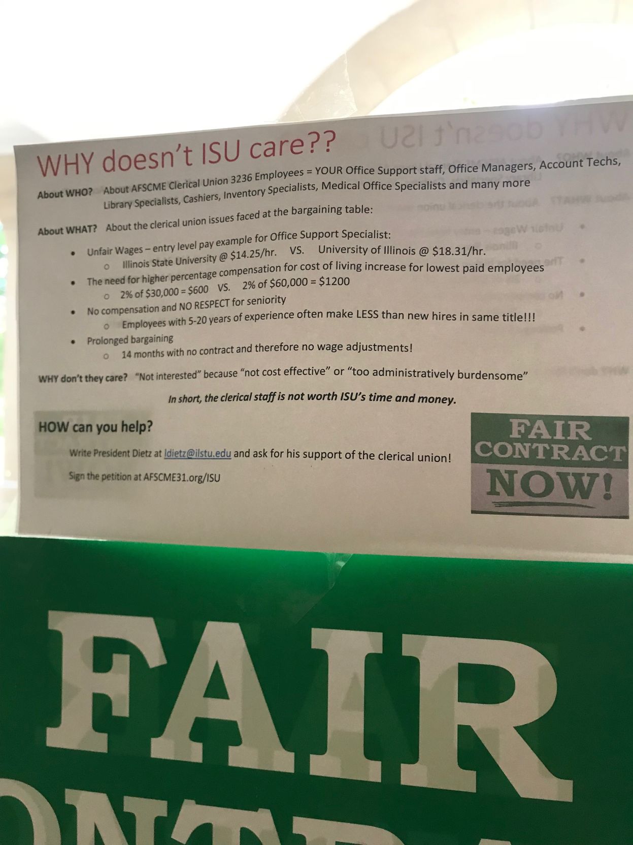 fair contract sign